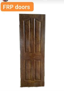 FRP wooden glossy finish door
