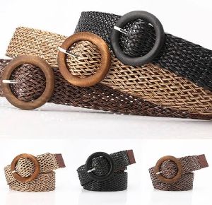 Woven ladies belt