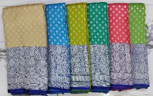 Printed Brocade Fabric