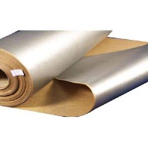 silver laminated paper roll