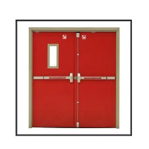 Red Fire Exit Door
