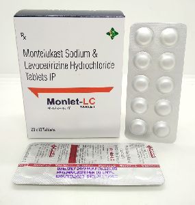 levocetirizine hydrochloride montelukast sodium tablets