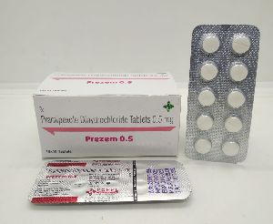 Pramipexole Dihydrochloride monohydrate 0.5 mg tablets