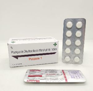 Pramipexole Dihydrochloride monohydrate 1mg tablets