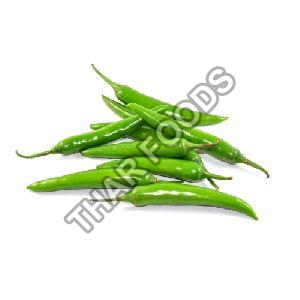 fresh green chilli