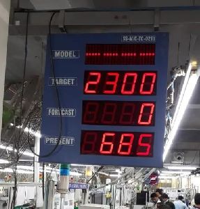 LED Digital Production Display Board