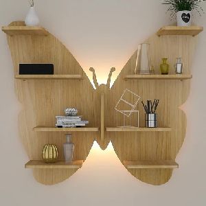 wooden wall shelves