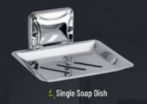 1003 Open Flench Series SS Single Soap Dish