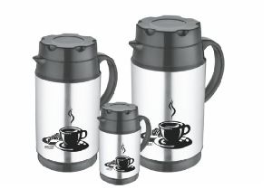 Polish Plain Stainless Steel Insulated Flask, Technics : Machine Made