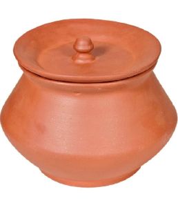 Terracotta Round Handi without Handle