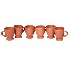 Terracotta Handled Glass