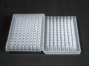 Transparent Semi Skirted 96 Well PCR Plate