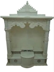 Polished Fancy Marble Temple, For Home, Size : Standard