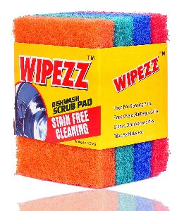 Wipezz 3X4 Colored Dishwash Scrub Pads