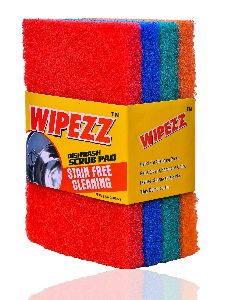Wipezz 4X6 Colored Dishwash Scrub Pads