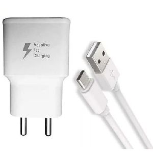 18W 3.0QC White Samsung Mobile Charger