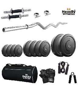 headly pvc 14 inches dumbbells curl rod gym bag home gym