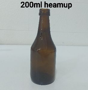 200 ML 25MM HEAMUP AMBER BOTTLE
