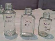 Nail Polish Remover Glass Bottles
