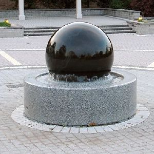 Stone Ball Fountain