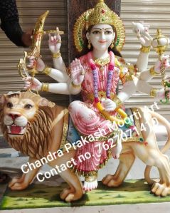 Marble Durga Statue
