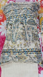 women khadi silk dress material