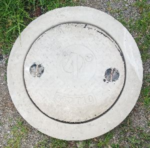 round rcc manhole cover frame