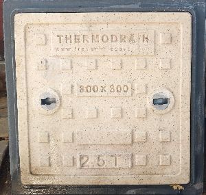 300x300mm 2.5 ton FRP Manhole Cover With Frame