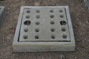 600x600mm Hd Frame Grating RCC Chamber Cover