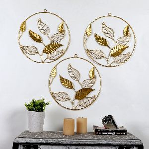 Mango Leaves Wall Decor Set Of 3