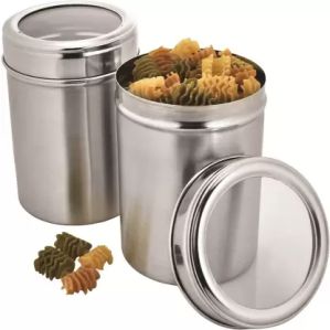 stainless steel canister