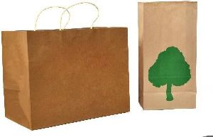 Twisted Handle Brown Paper Bags