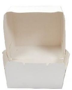 White Paper Burger Box