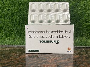 Tolprisone Hydrochloride & Diclofenac sodium tablets