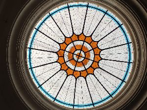 Designer Stained Glass Dome