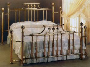 Queen Size Brass Bed