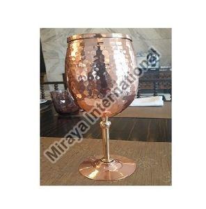 Copper Goblet  Glass