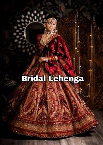 Jharkan Work Bridal Designer Lehenga