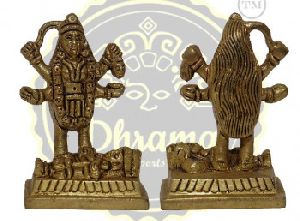 3 Inches Brass Maa Kali Statue