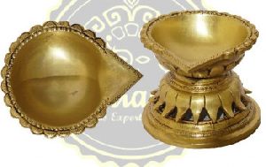 3 Inches Brass Oil Lamp