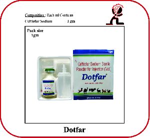 ceftiofur sodium 1 gm dry injection