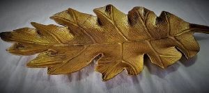 Glided Leaf Platter