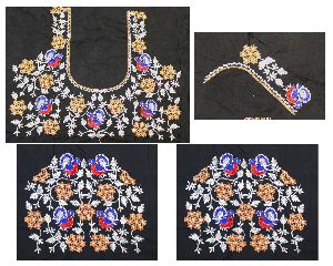 black work blouse designs