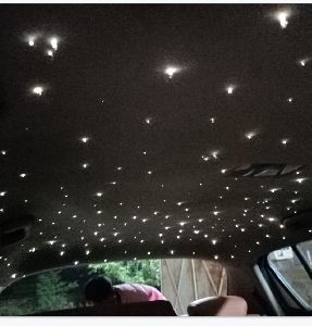 Fiber optic ceiling light