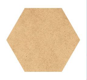 Hexagon Shape Canvas Board
