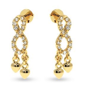 Diamond Gold Earring for Women