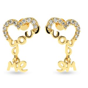 Diamond Gold Earring for Girl's