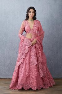 Organza Silk Lehenga Choli