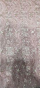 Net embroidered ledies garments fabrics