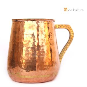 De Kulture Works Hand Hammered Vintage Pure Copper Mugs